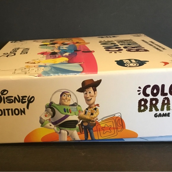 Cardinal Disney Edition Color Brain Board Game Complete. - Picture 5 of 6